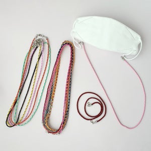 마스크목걸이 스트랩 분실방지 마스크 걸이 마스크끈 마스크줄 밴드 고리 로프 성인 공용