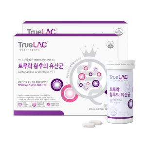 트루락 황후의 유산균 12주분 여성 갱년기 유산균 YT1 와이티원 84캡슐, 2개