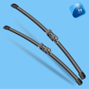 르노 삼성 자동차 조에 와이퍼 전면세트 2414 Zoe 플랫 브이팔맥스 V8MAX