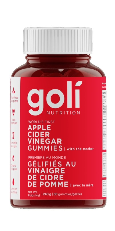 Goli Nutrition 오가닉 애플사이다비니거 60꾸미 (사과식초Gummy)