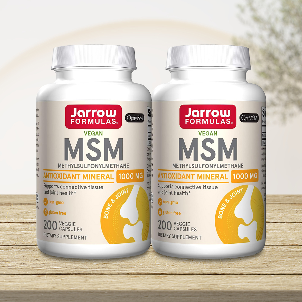 [1+1] 자로우 Opti MSM <b>식이유황</b> 1,000mg 200캡슐