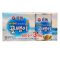 [코스트코 직배송] 유동 자연산 다시마골뱅이 400G X 3캔