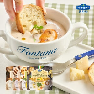 폰타나 수프 180g 20봉 세트 머쉬룸 스위트콘 포테이토 비프 외 선택구매