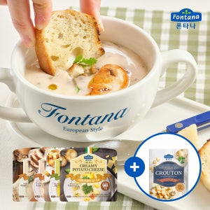 폰타나 수프 180g 20봉 세트 머쉬룸 스위트콘 포테이토 비프 외 선택구매