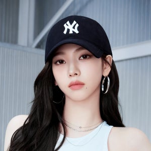 [MLB][카리나 착용] 에이스 언스트럭쳐 볼캡 NY (Black) 3ACP6601N