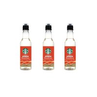 Starbucks Hazelnut Syrup 스타벅스 헤이즐넛 커피 시럽 12.17oz(360ml) 3개