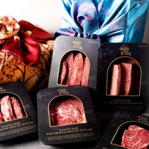 투뿔 마장동 푸른유통 한우선물세트 꽃등심 살치살 갈비살 모듬 추석명절 설날선물