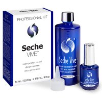 세체 탑코트 Seche Vive Instant Gel Effect Top Coat Professional kit 4oz + 0.5oz