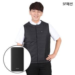 USB 3단 조절 발열 경량 조끼 배터리증정