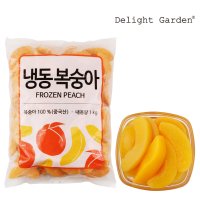 딜라잇가든 냉동 복숭아 슬라이스 1kg x 5