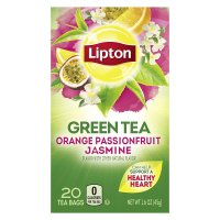 Lipton Green Tea Orange Passionfruit Jasmine 6pk 립톤 녹차 그린 티 오렌지 패션프루트 자스민 미국 20티백 6박스