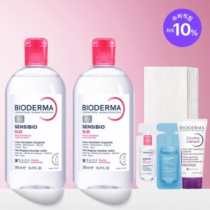 바이오더마 센시비오 H2O (클렌징 워터) 500ml, 2개