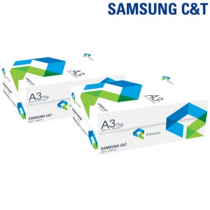삼성 A3용지 복사용지 75g 1250매, 2개