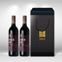 [포엠 와인]충북 영동 포도 레드 드라이와인 2SET 전통주 12도 750ml