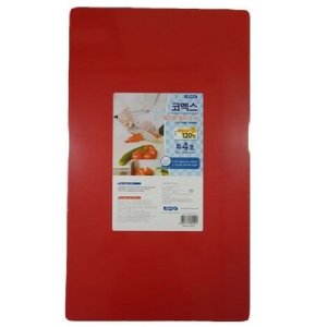 코멕스 업소용 칼라도마 특4호 빨강색 위생 향균 가정용 칼라 도마