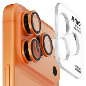 지모 메탈 카메라 렌즈 AR 코팅 강화유리 보호 필름 코스믹 오렌지, 아이폰17 프로 맥스, 1매입