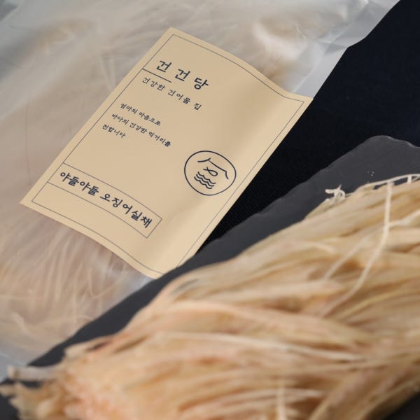 [건건당] 오징어실채 1kg / 국내가공