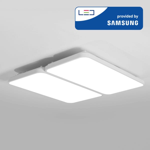 베스트조명 국산 LED 거실등 하이 거실4등 100W 전등 교체