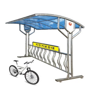 자전거보관대 NO8 자전거거치대 4M 스텐 아파트 빌라 공공장소