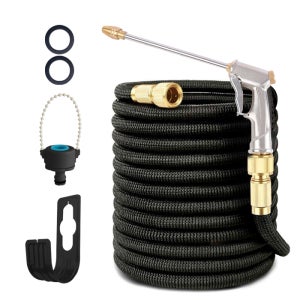 길이가 변하는 고압 매직호스 롱건 세트 최대길이30m