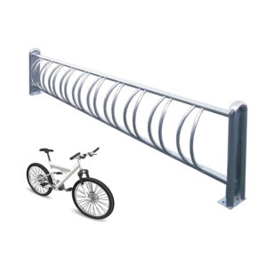 자전거거치대 NO5 자전거보관 4M 볼록형 아파트 빌라