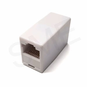 yh-201-b 화이트 8P8C RJ45 I형 커플러