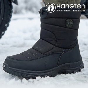 행텐 에스키모 방수소재 따뜻한 털안감 겨울 패딩부츠 남자방한화