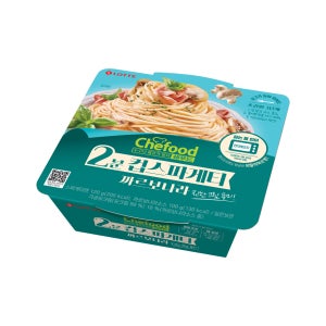 쉐푸드 2분 컵스파게티 까르보나라, 220g, 1개