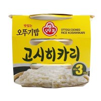 오뚜기 고시히카리 210g x 3입