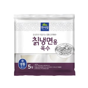 더식구 면사랑 칡냉면 육수 340g 5입 6개 1인식 칡육수 30개 1박스