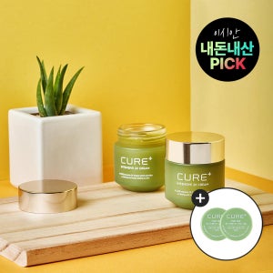 [이시안 내돈내산 PICK] [김정문알로에] 큐어 인텐시브 2X 크림 50ml, 2개