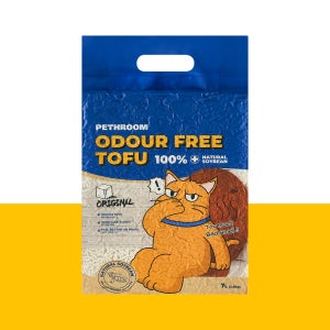 [페스룸] 오도어 프리 두부 모래 (오리지널_3개입) 프리미엄 고양이모래