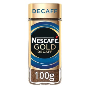 네스카페 골드 블랜드 디카페인 인스턴트 커피 100g 4팩 Nescafe Gold Blend Decaffeinated 100G