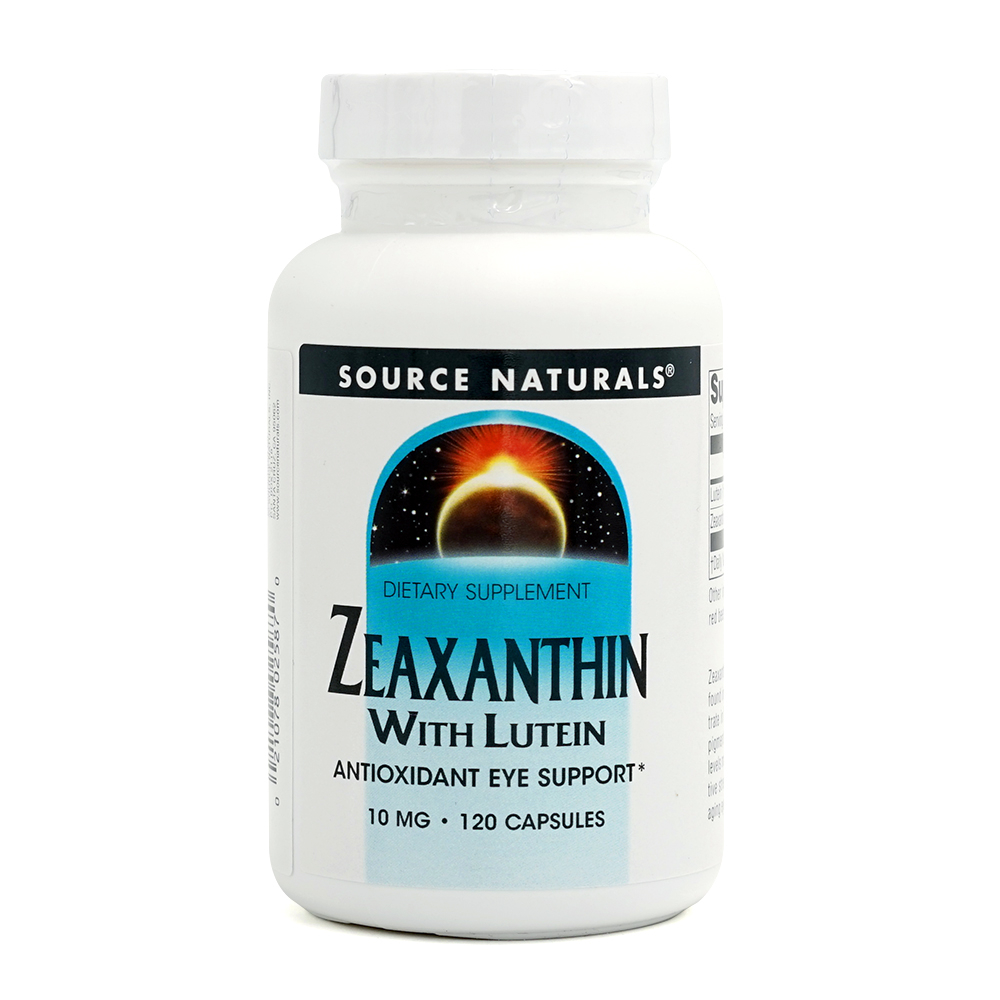 소스 내추럴스 <b>지아잔틴 위드 루테인</b> 10mg 120캡슐