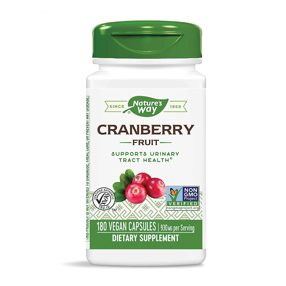 <b>네이쳐스웨이 크랜베리</b> 후르츠 930mg 180베지캡슐