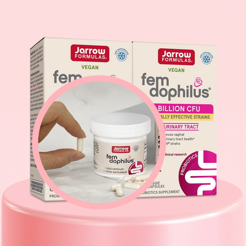 [2개세트 총120캡슐] 자로우 펨 도피러스 여성 유산균 50억 155mg 재로우 [배 송 품 질 보 증]