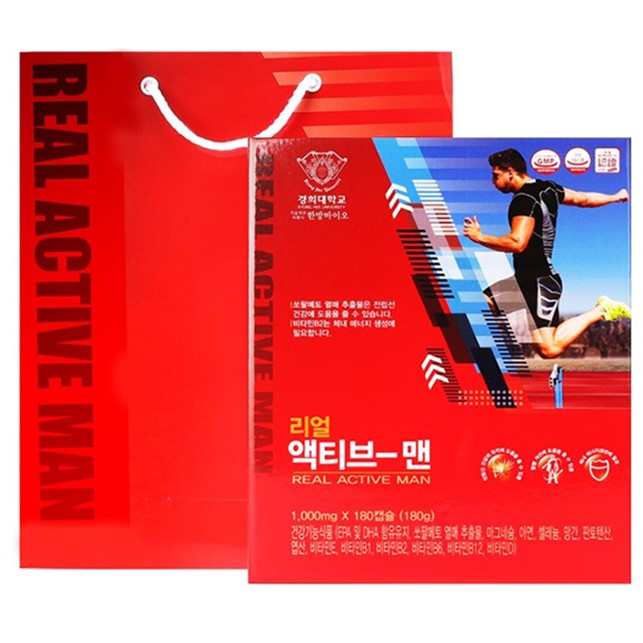<b>경희</b> 리얼 액티브-맨 180캡슐