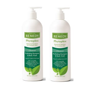 Medline Remedy 메드라인 레머디 피토플렉스 클렌저 하이드레이팅 샴푸 앤 바디 워시 16fl oz(472ml) 2개 Phytoplex Hydrating Cleansing