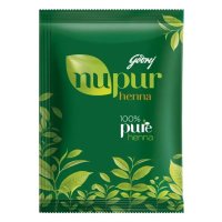 누푸르 천연 염색 헤나 가루 500g GODREJ NUPUR HENNA 100% PURE