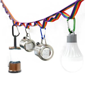 톨른캠퍼 롱 데이지체인 감성캠핑 소품