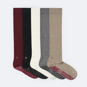 논슬립 니삭스 (5color) - 오리에나 필라테스 미끄럼방지 양말 토삭스 요가 홈트