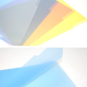 모닝글로리 5000 A4 PP 라이트 홀더 투명 L홀더 간지파일 (500x10개입)