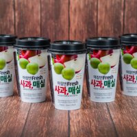 [최초식혜명인] 하늘청 사과,매실 300ml (10ea) ,전통음료의 명가