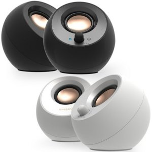 Creative PEBBLE V3 (블랙/화이트) PC스피커 블루투스 5.0 PC스피커