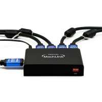 마하링크 Ultra HDMI 4K 60Hz EDID 딥 스위치 1:4 분배기 ML-HS446E
