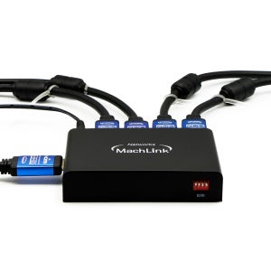 마하링크 Ultra HDMI 4K 60Hz EDID 딥 스위치 1:4 분배기 ML-HS446E