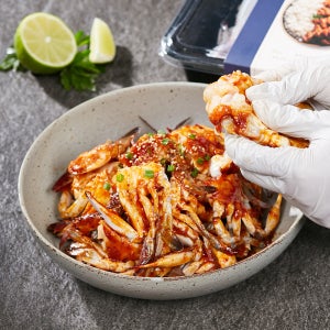 설래담 양념꽃게무침 650g 양념꽃게장 밀키트 밥반찬 간편 집밥