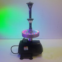 이단 탑 분수 노즐 수중 펌프75W LED 수중등 세트 야외 실외 실내 정원 연못 예쁜 분수대 용품 자재