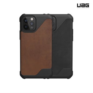UAG 아이폰 12 미니 메트로폴리스 LT 가죽 케이스