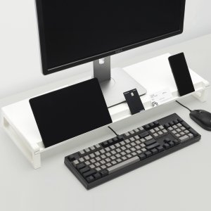 [멀티거치]스톤힐 모니터받침대 컴퓨터 메탈스탠드 MS-01 400 8